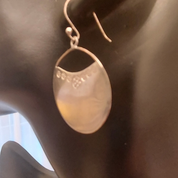 Sterling silver vintage earrings - Picture 9 of 10